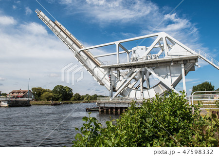 Raising Pegasus Bridge in Normandy 47598332