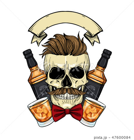 Sketch, barman skull 47600084