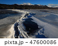 日中　御神渡りと糠平湖　ウペペサンケ山 47600086