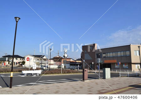 千葉県 旭駅前の街並み 47600406