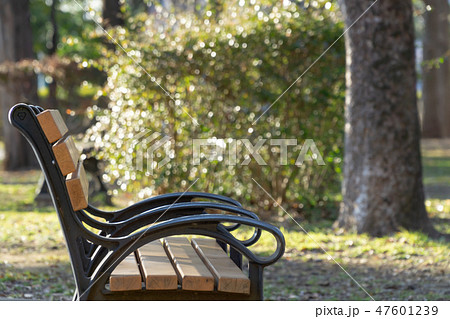公園のベンチ 47601239
