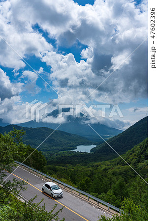 栃木県日光市　奥日光　湯ノ湖　男体山　（8月） 47602396