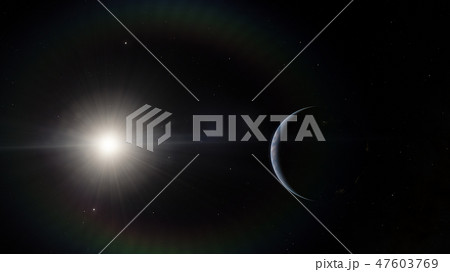 Near, low earth orbit blue planet. this image elements furnished by NASA Near, low earth orbit blue planet. this image elements furnished by NASA 47603769