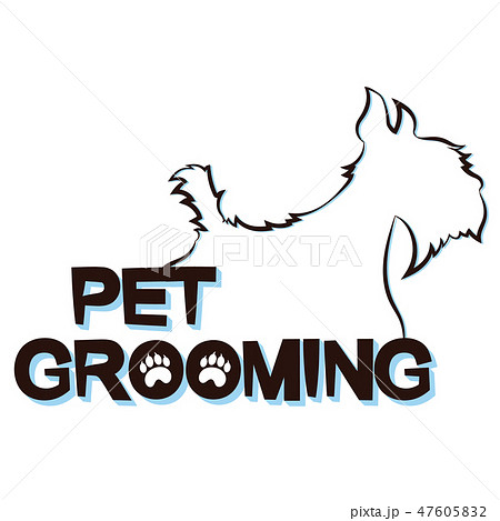 Silhouettes dogs for grooming pets 47605832