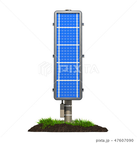 Solar panel in shaped of letter I Solar panel in shaped of letter I 47607090