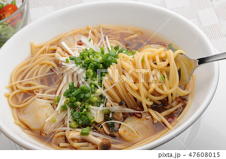 きのこの和風スープパスタ きのこの和風スープパスタ 47608015