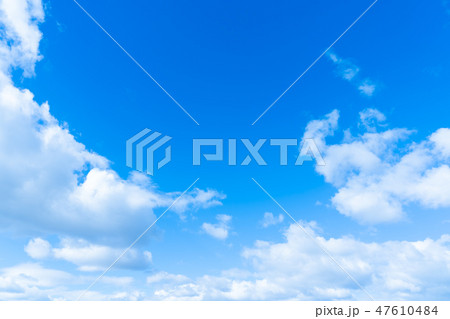 空 雲 青い空 白い雲 合成用背景素材 写真素材 空 雲 青い空 白い雲 合成用背景素材 写真素材 47610484