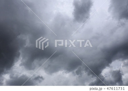 Rain clouds forming in the sky in concept of climate. 47611731