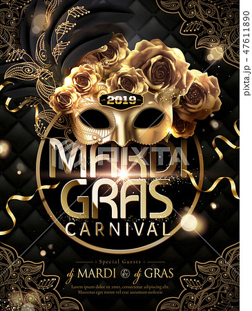 Mardi gras carnival poster Mardi gras carnival poster 47611890