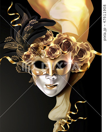Carnival Mask Design - Stock Illustration [47611908] - Pixta
