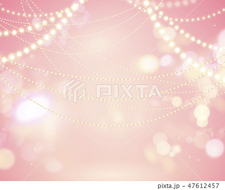 Glittering bokeh pink background 47612457