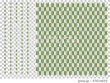 Decorative ruled arrowheads Mugwort color 47614659