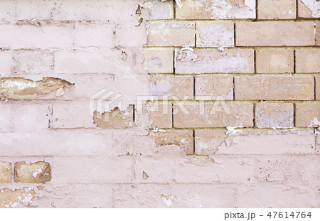 Brick Wall battered and abandoned Brick Wall battered and abandoned 47614764