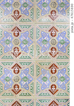 Typical old Lisbon tiles Typical old Lisbon tiles 47615690