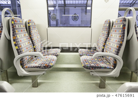 Seats on a train Seats on a train 47615691