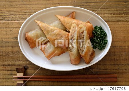揚げ春巻き 揚げ春巻き 47617708
