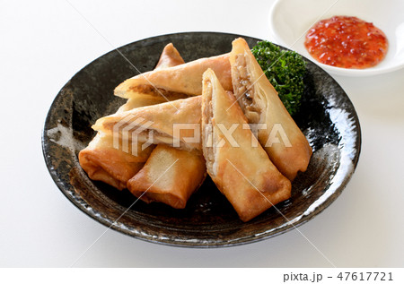 揚げ春巻き 揚げ春巻き 47617721