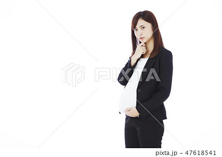 妊婦　妊娠　マタニティ　女性 47618541