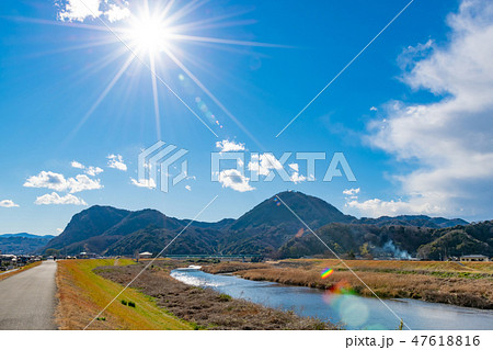 静岡県伊豆の国市の風景 47618816