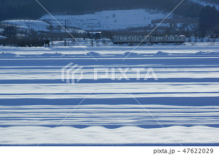 弘南鉄道大鰐線冬景色 47622029