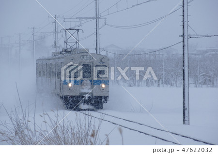 弘南鉄道大鰐線冬景色 47622032