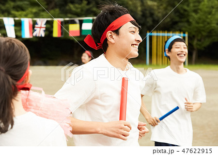 高校生 体育祭 運動会 高校生 体育祭 運動会 47622915