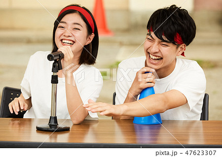 高校生　体育祭　運動会 47623307