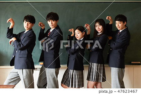 高校生　学校生活 47623467