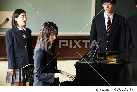 高校生　学校生活 47623547