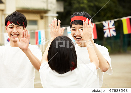 高校生 体育祭 運動会 高校生 体育祭 運動会 47623548