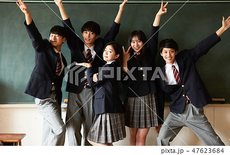 高校生　学校生活 47623684