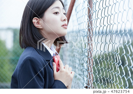 高校生　学校生活　休み時間 47623754