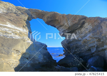 城ヶ島の馬の背洞門 47625415