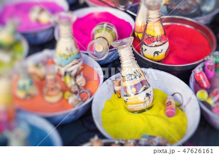 Souvenirs from Jordan-bottles with sand and shapes Souvenirs from Jordan-bottles with sand and shapes 47626161