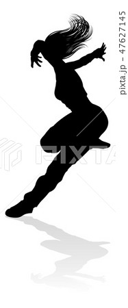 Street Dance Dancer Silhouette 47627145