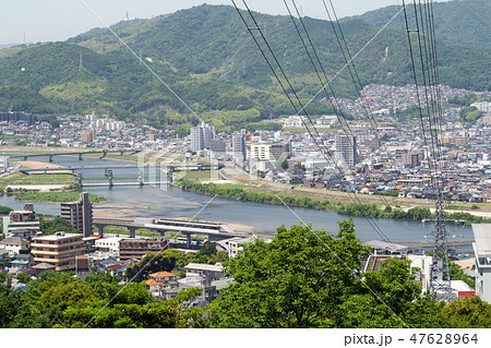 牛田山から太田川と市内の眺め 47628964
