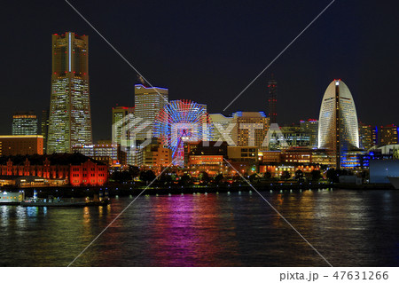 横浜港　夜景 47631266