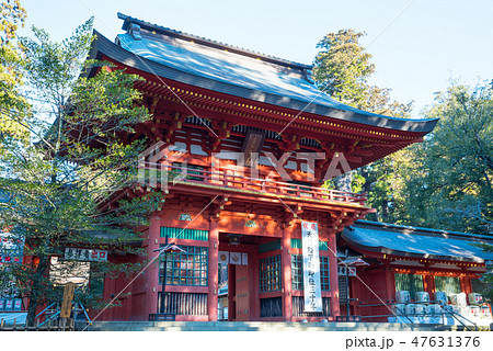 香取神宮 楼門 早朝 (千葉県香取市) 2019年1月現在 香取神宮 楼門 早朝 (千葉県香取市) 2019年1月現在 47631376