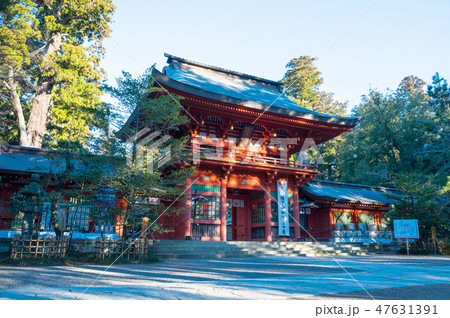 香取神宮 楼門 早朝 (千葉県香取市) 2019年1月現在 香取神宮 楼門 早朝 (千葉県香取市) 2019年1月現在 47631391