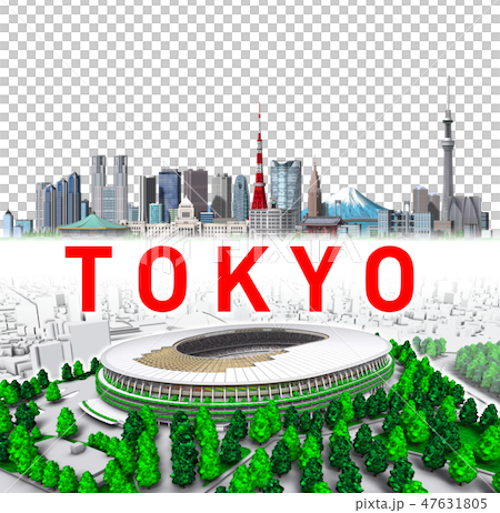 新国立競技場＋東京新透明 47631805