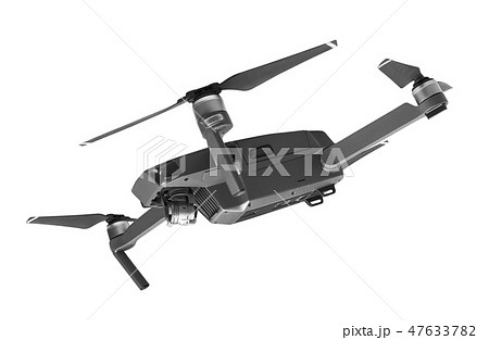 Drone isolated on white Drone isolated on white 47633782