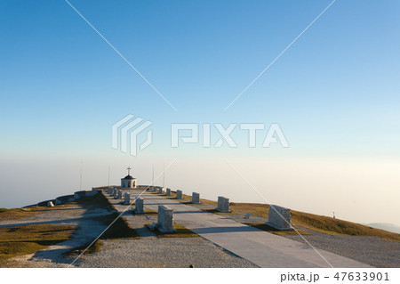 Italian alps landmark. First world war memorial Italian alps landmark. First world war memorial 47633901