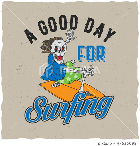 Good Day For Surfing Poster 47635098