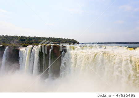 Iguazu falls view, Argentina Iguazu falls view, Argentina 47635498