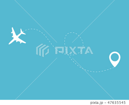 Airplane travel concept.  47635545