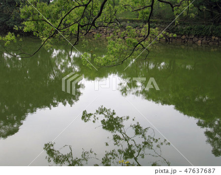 湖 湖上 一湖 47637687