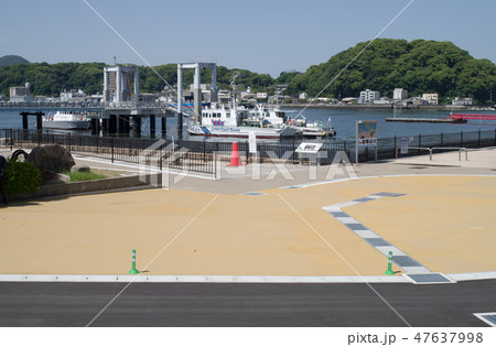 広島の宇品波止場公園の景色 47637998