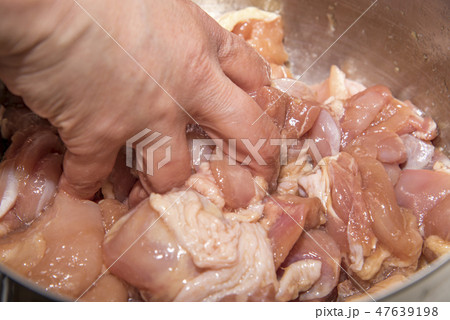 【鶏の唐揚　下味】 47639198