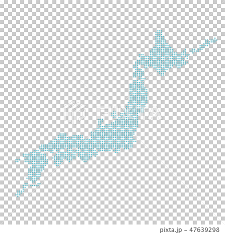 Japan map Japanese illustration vector Japan map Japanese illustration vector 47639298