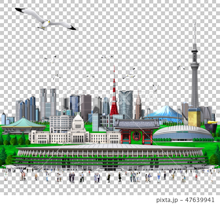 新東京＋新国立競技場透明 47639941